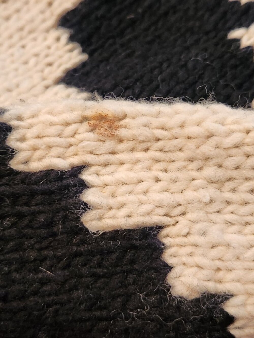 Ralph Lauren Vintage Hand-knit Southwestern-style Wool Cardigan - Picture 8 of 11